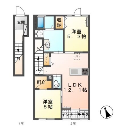 ドリームⅡの物件間取画像